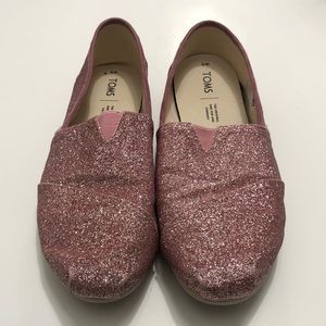 Glitter Pink Tom Shoes